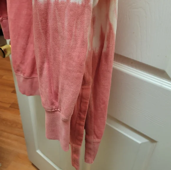 Medium, Old Navy, pink tie-dye tunic sweater - Picture 4 of 5